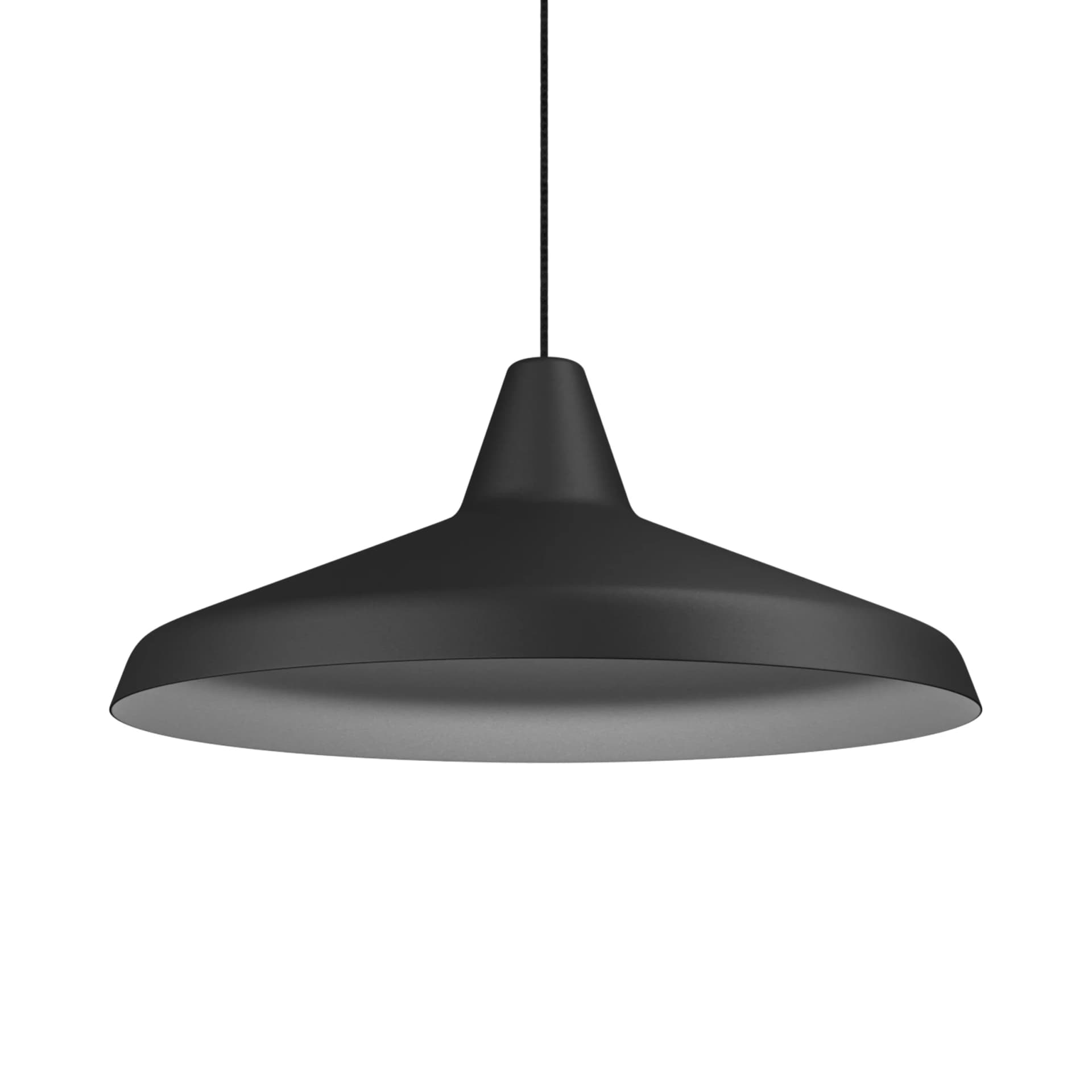 Belid, Titan Pendelleuchte D400 Schwarz Struktur