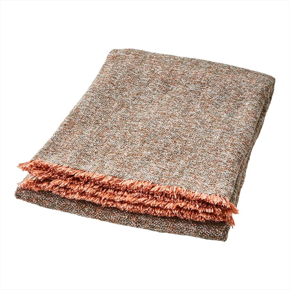 Affari of Sweden, NINA Plaid grün/koralle