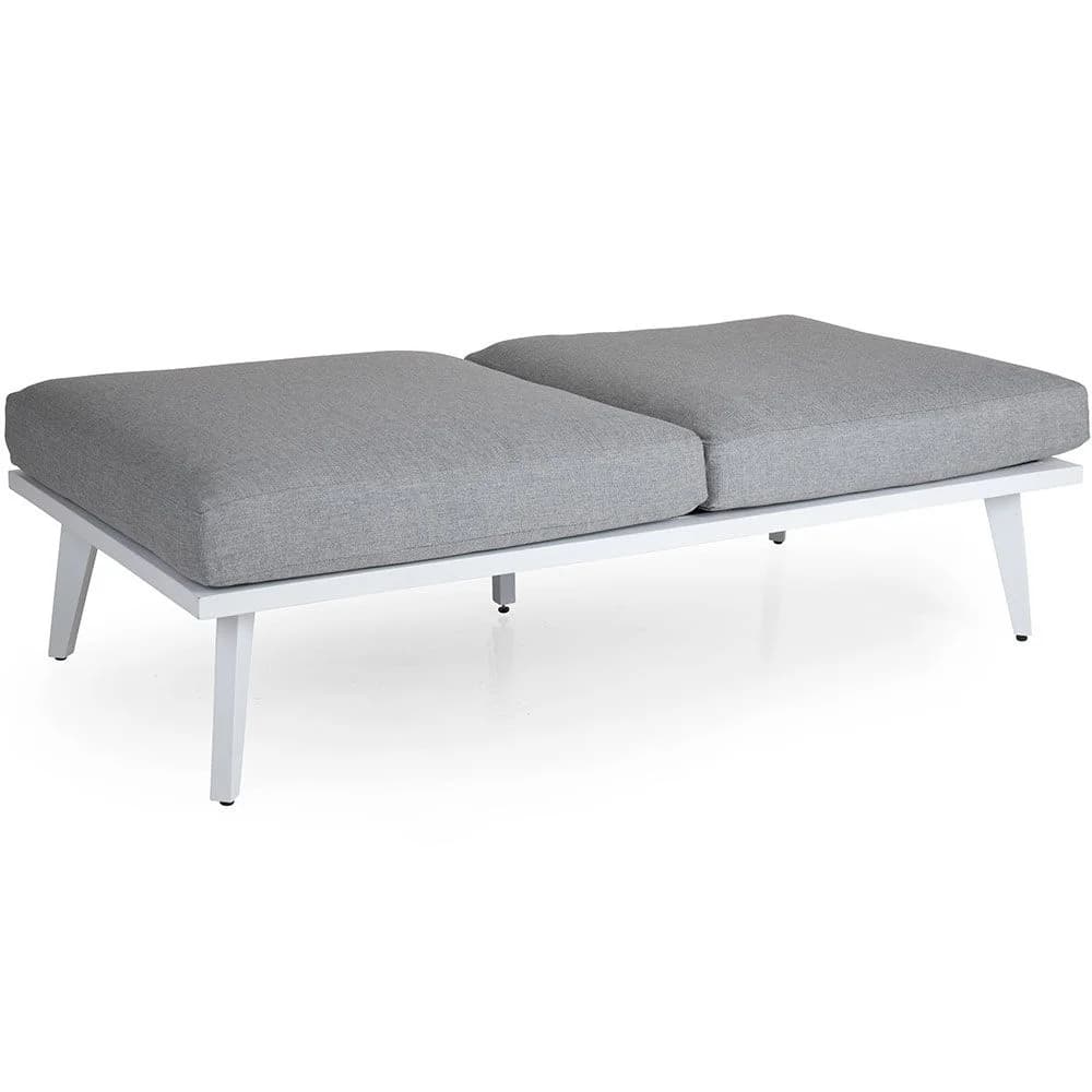 Brafab, Villac 2-Sitzer-Modul weiß/grau