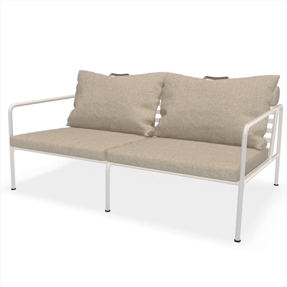 Houe, Avon 2 Sitzer Sofa Papyrus/Weiß
