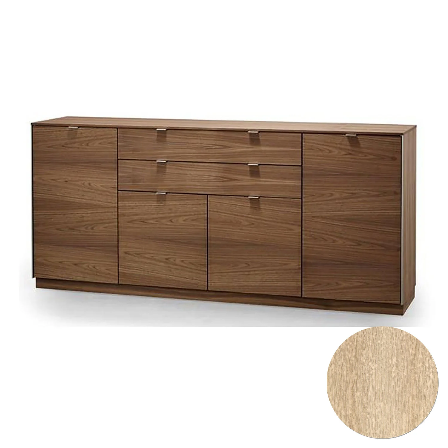Skovby, Sm942 Sideboard Eiche Lack 194X44X88Cm