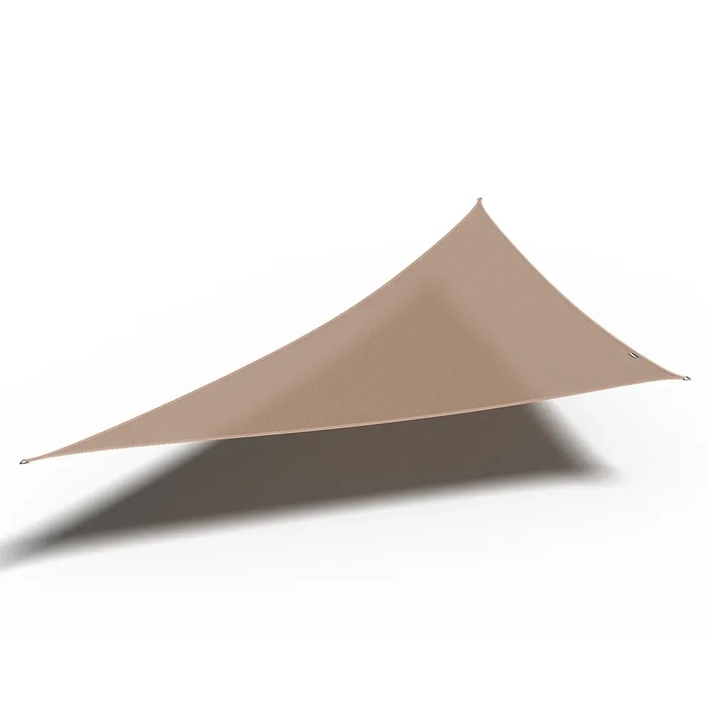 Platinum Sun & Shade, Coolfit Sonnensegel dreieckig 90° 500x710cm beige