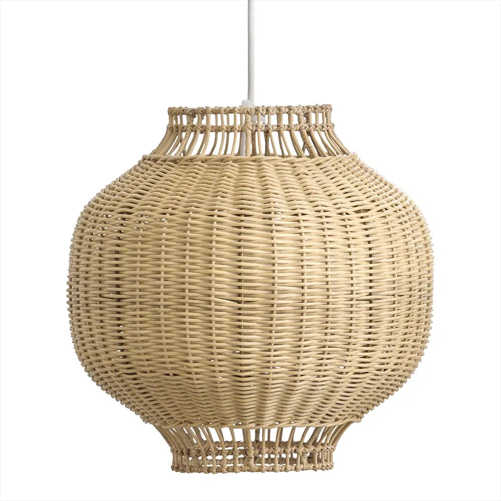 Sika Design, Tomos Lammschirm 35x35 cm Rattan