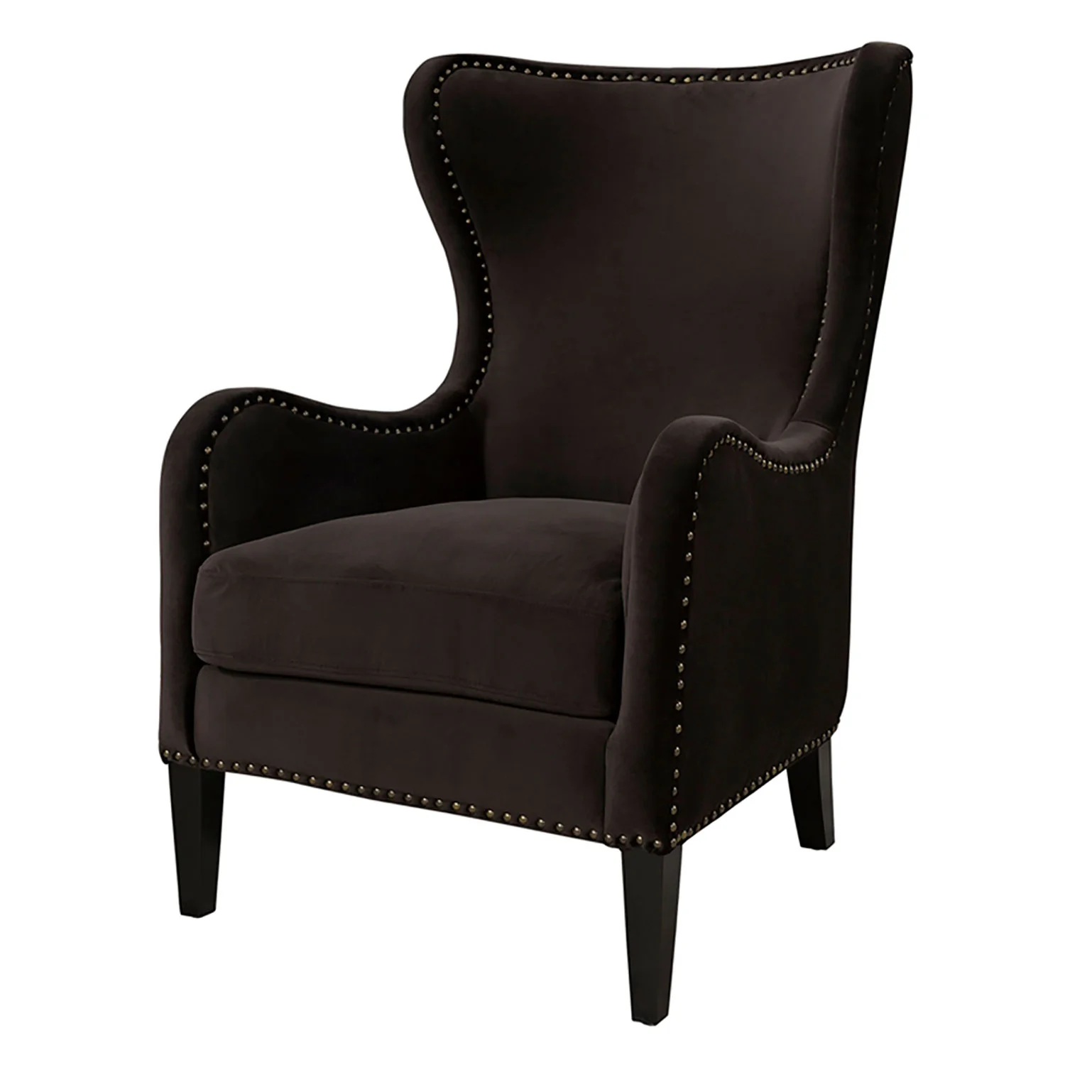 Mischa Armchair Dark Brown