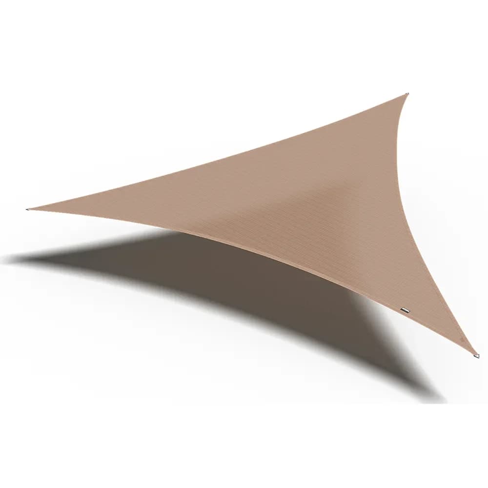 Platinum Sun & Shade, Coolfit Sonnensegel dreieckig 360 x 360 cm beige