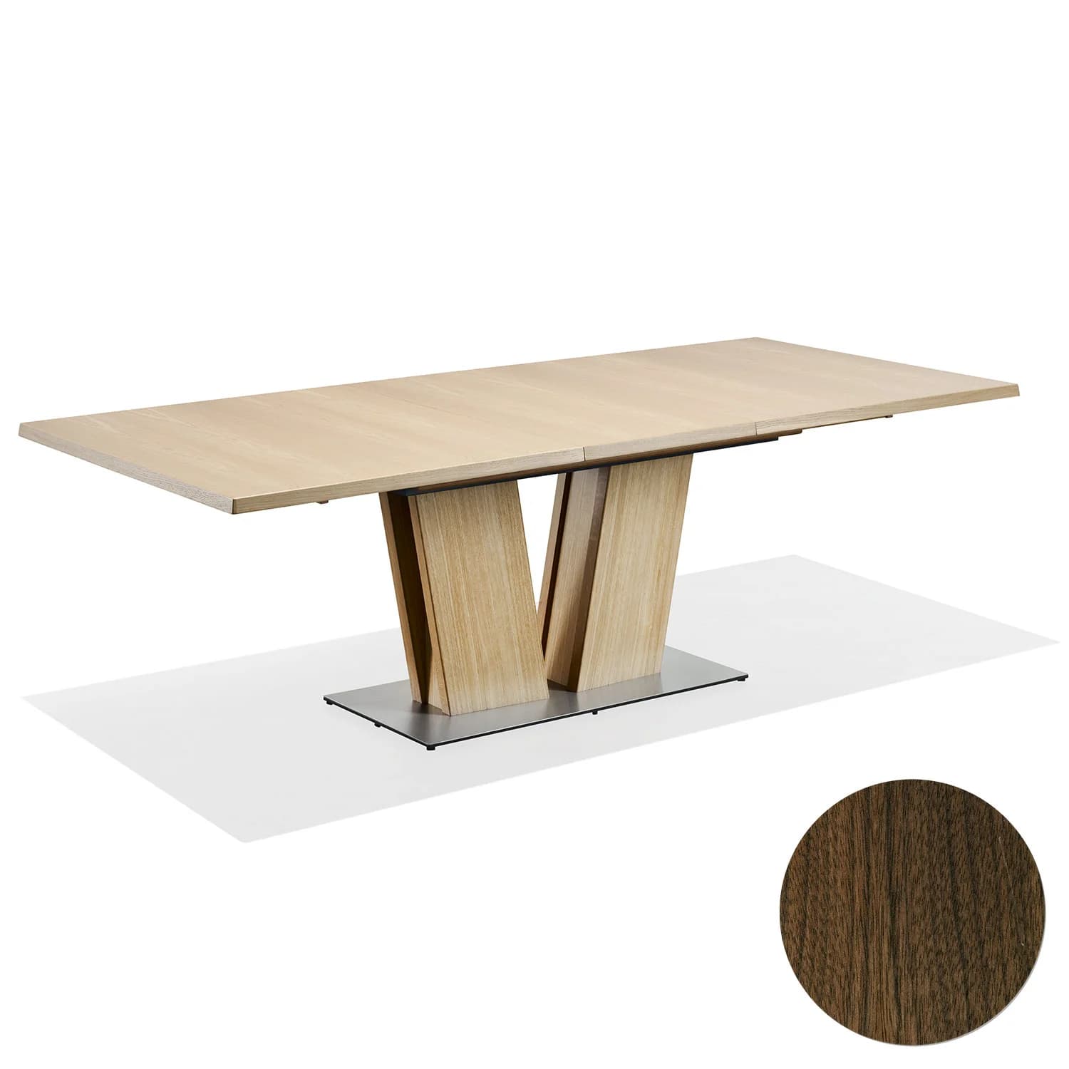 Skovby, Sm37 Tisch Nussbaum Lack 176-276X100X74Cm