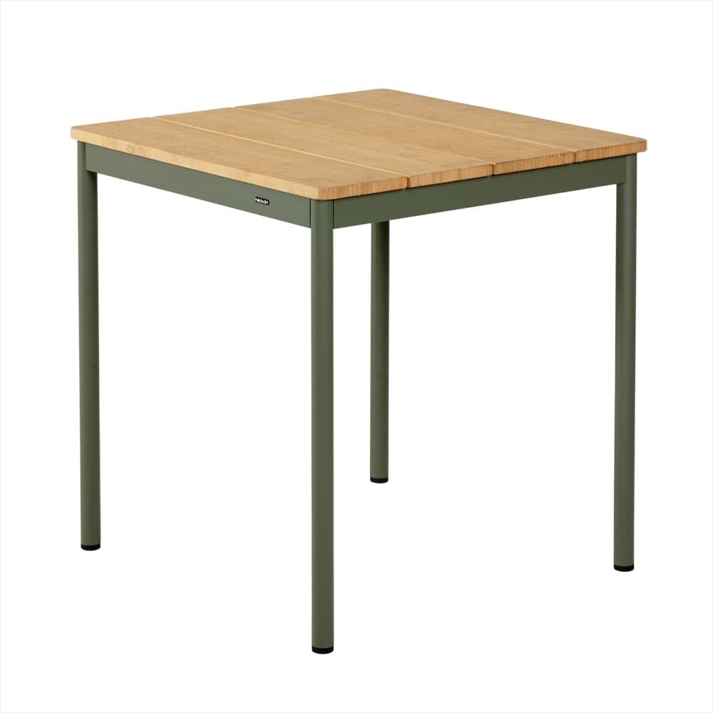 Brafab, Nox Bistro Tisch 70x70 – Bambus/Nordic Green