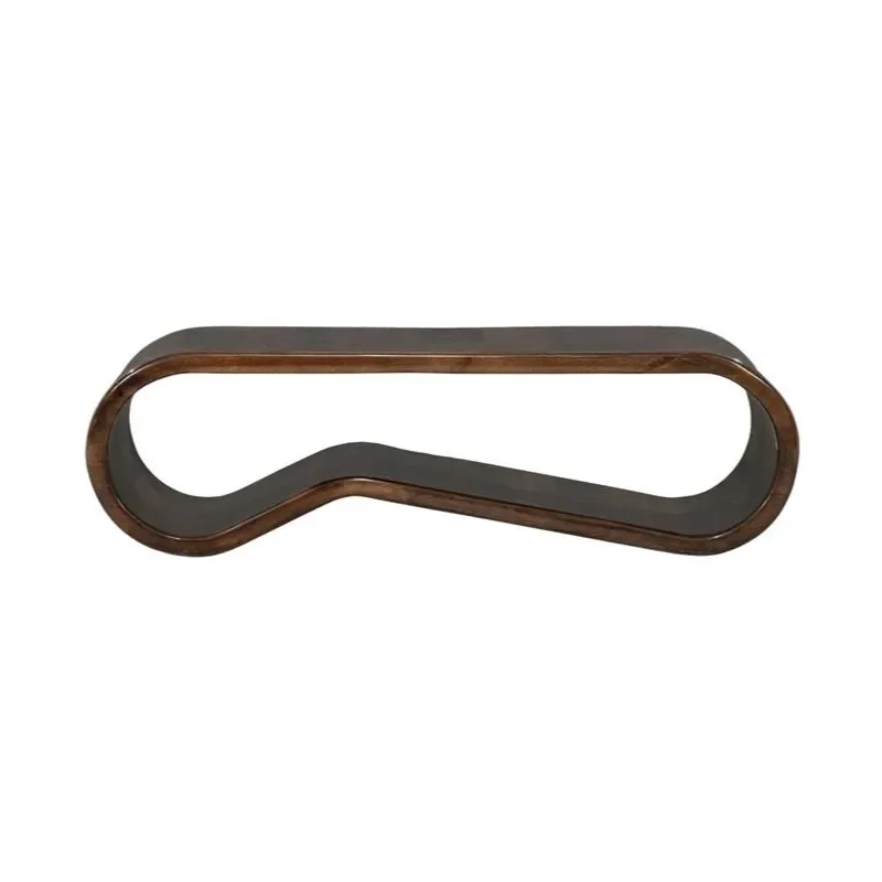By-Boo, Glossia Couchtisch 120x40x35 cm Mangoholz Braun