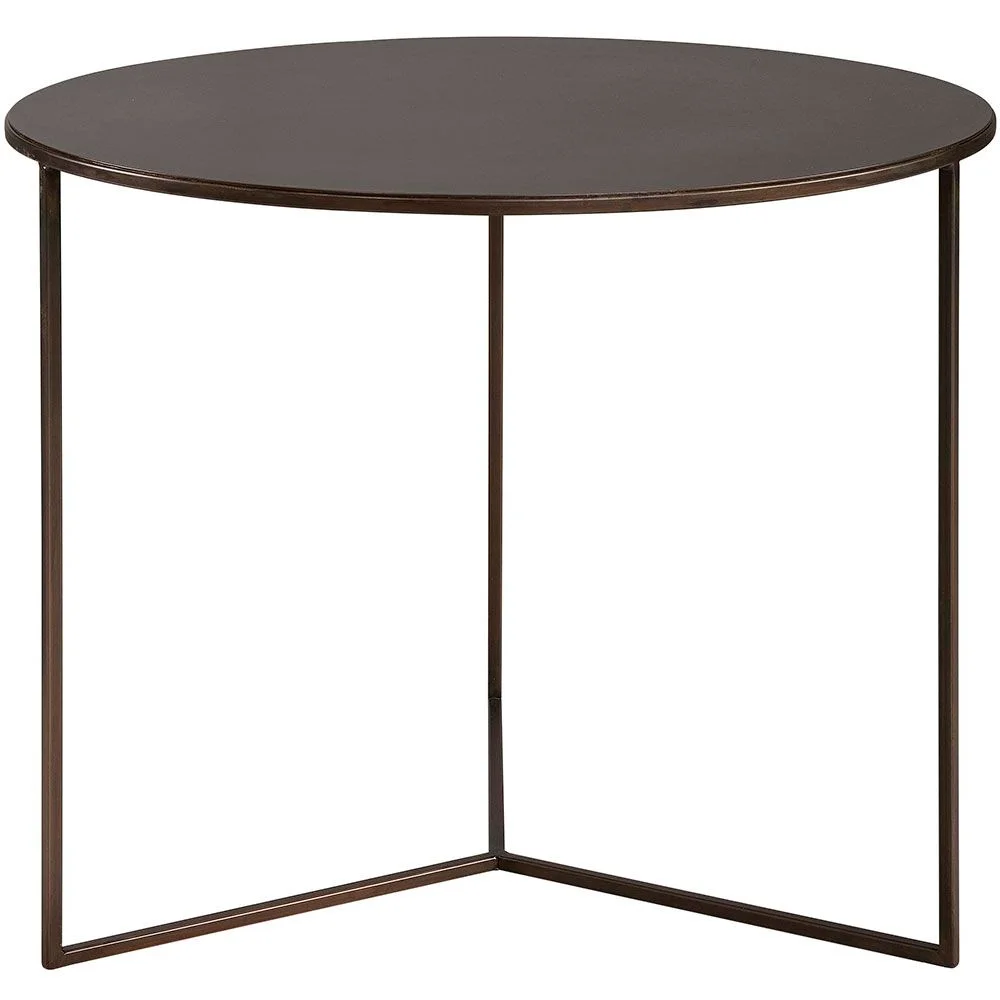 Artwood, Couchtisch Cedes Bronze Ø60 cm
