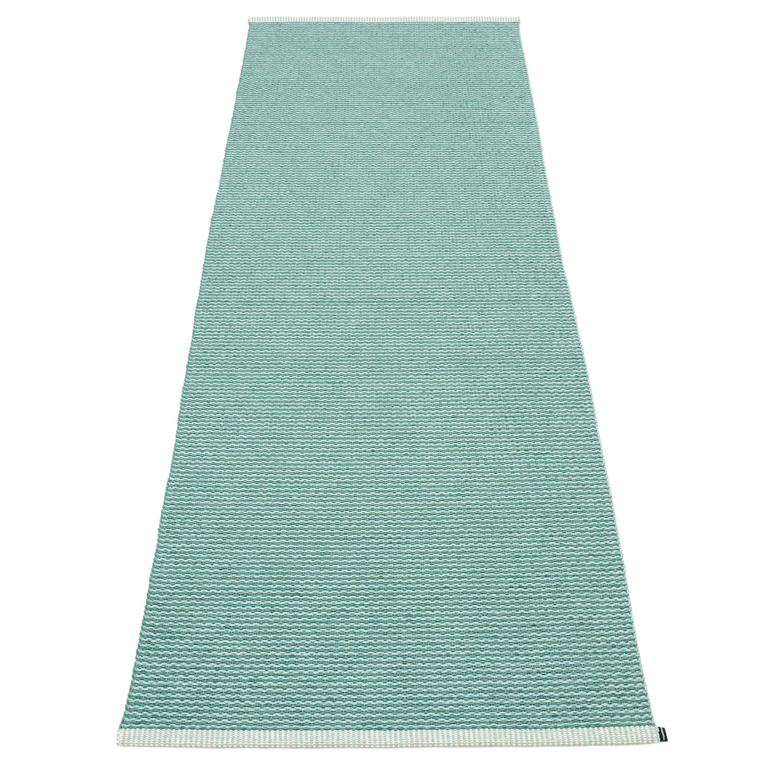 Pappelina, Mono Teppich 85x260 cm jade / pale turquoise