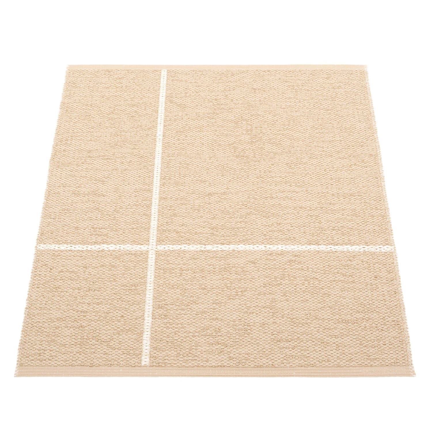 Pappelina, Fred Teppich 70x90 cm beige / vanilla