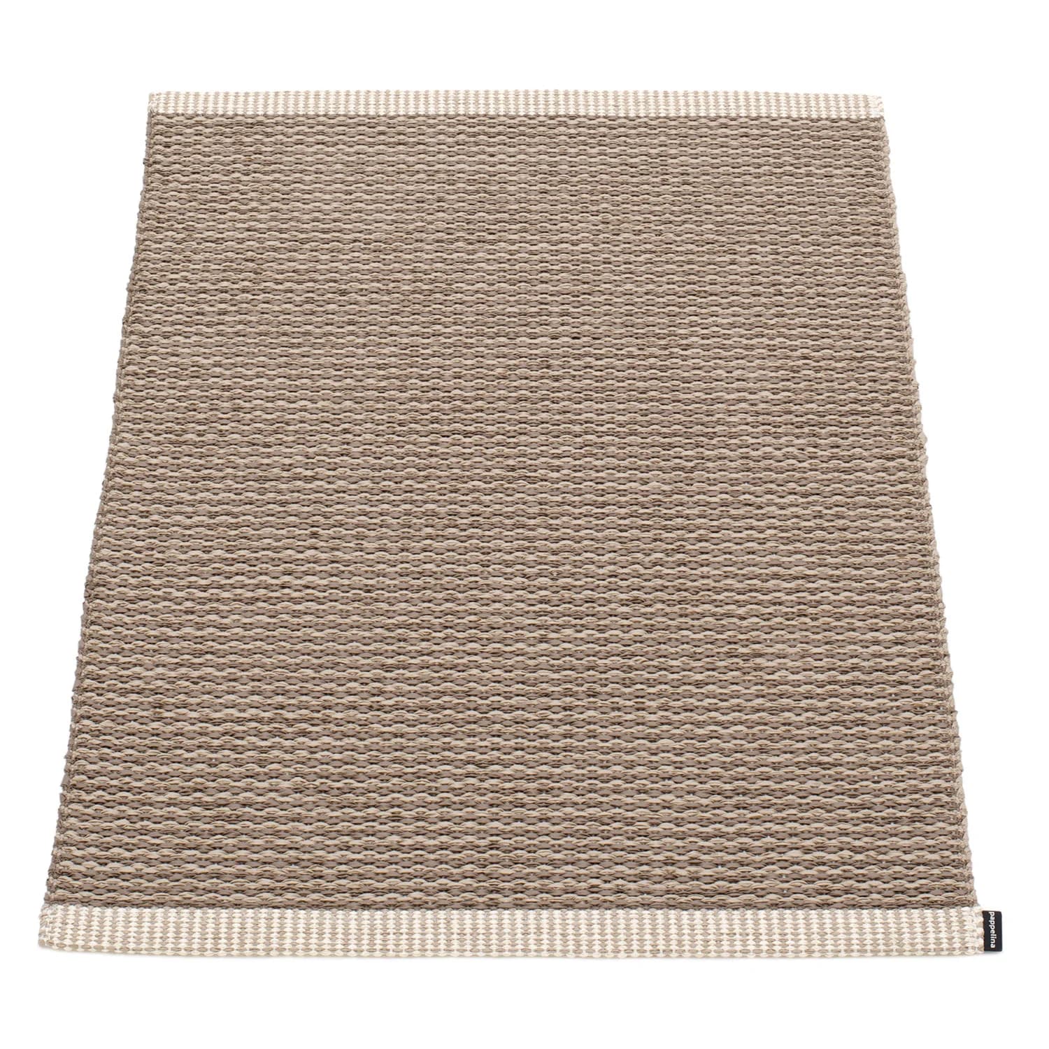 Pappelina, Mono Teppich 60x85 cm dark mud / mud