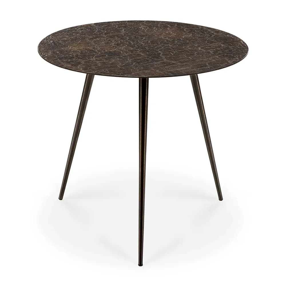 Ethnicraft, Luna Couchtisch Ø50 cm Whisky