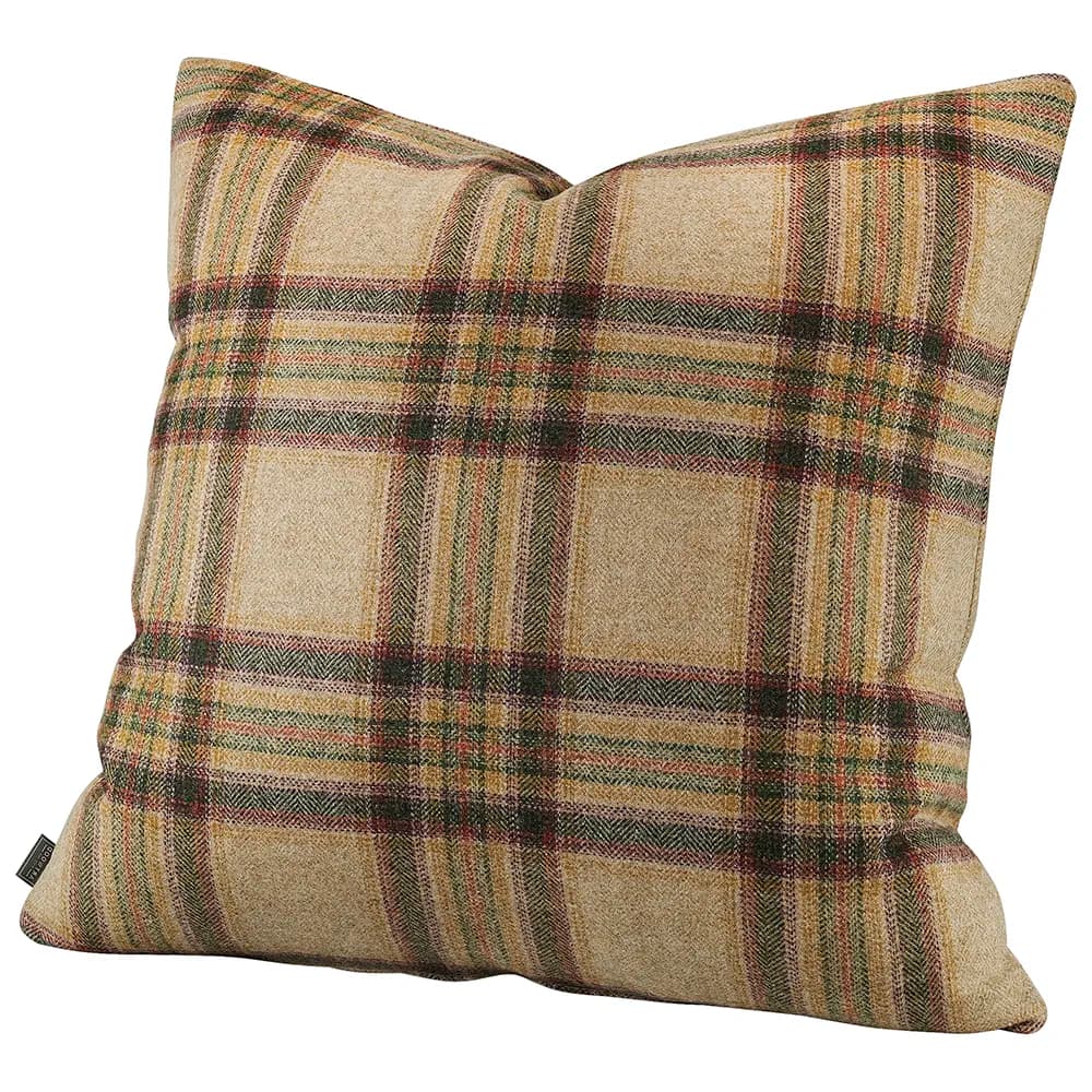 Artwood, Glensdale Check Olive Kissenbezug 60x40 cm