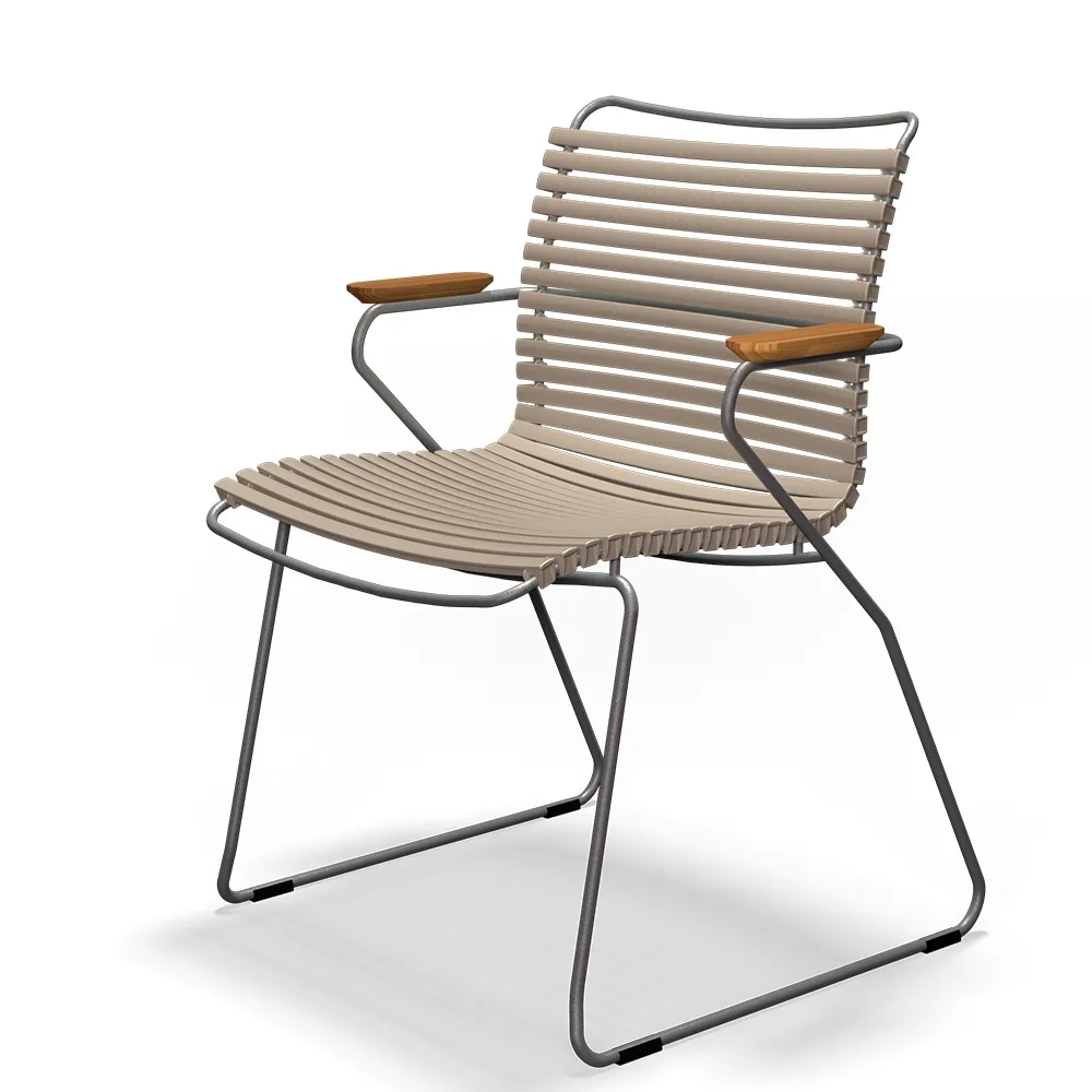 Houe, CLICK Sessel Beige/Grey/Bamboo