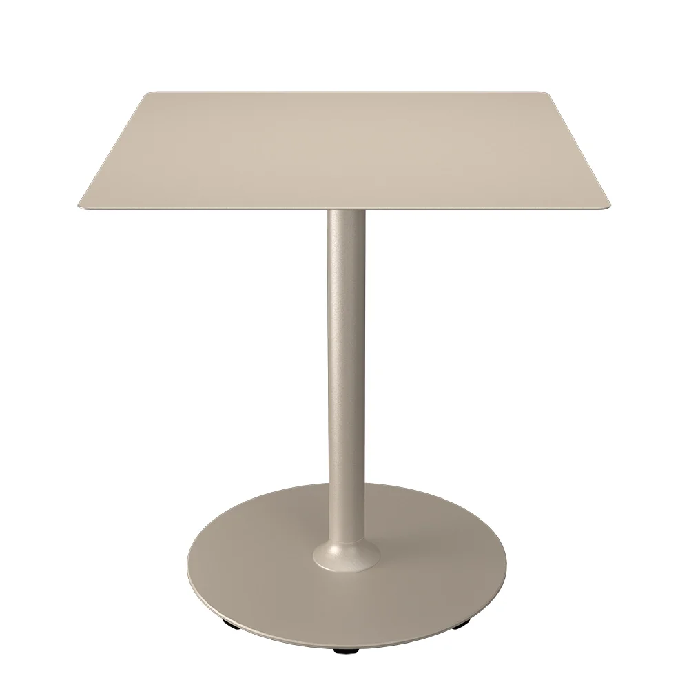 Houe, PICO Couchtisch 70x70 cm, runde Basis Beige