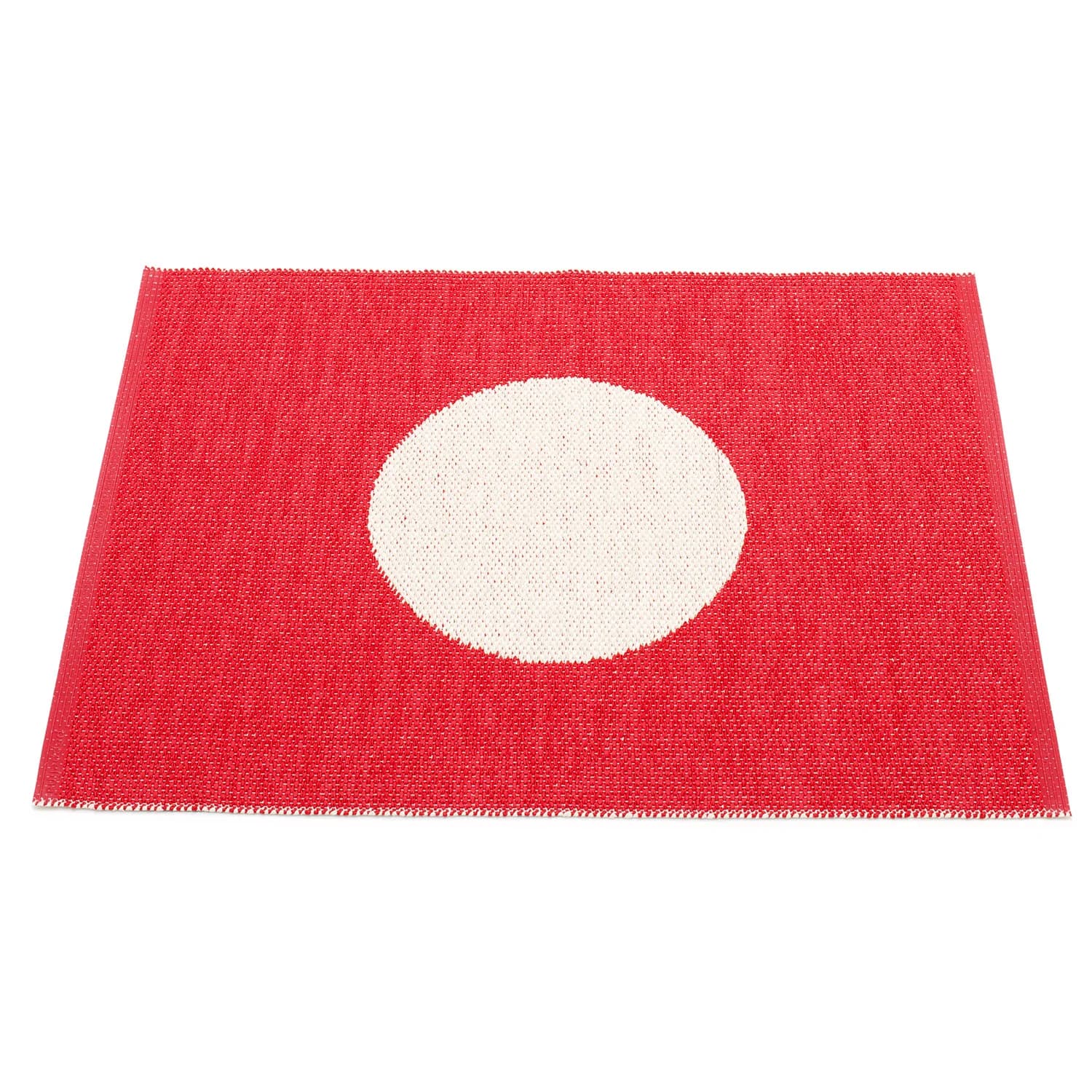 Pappelina, Vera Teppich 70x90 cm small one red / vanilla