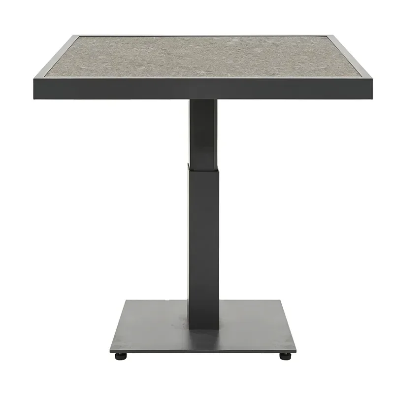 Brafab, Scale couchtisch 85x85 cm anthrazit / Dark Brownish Ceramic