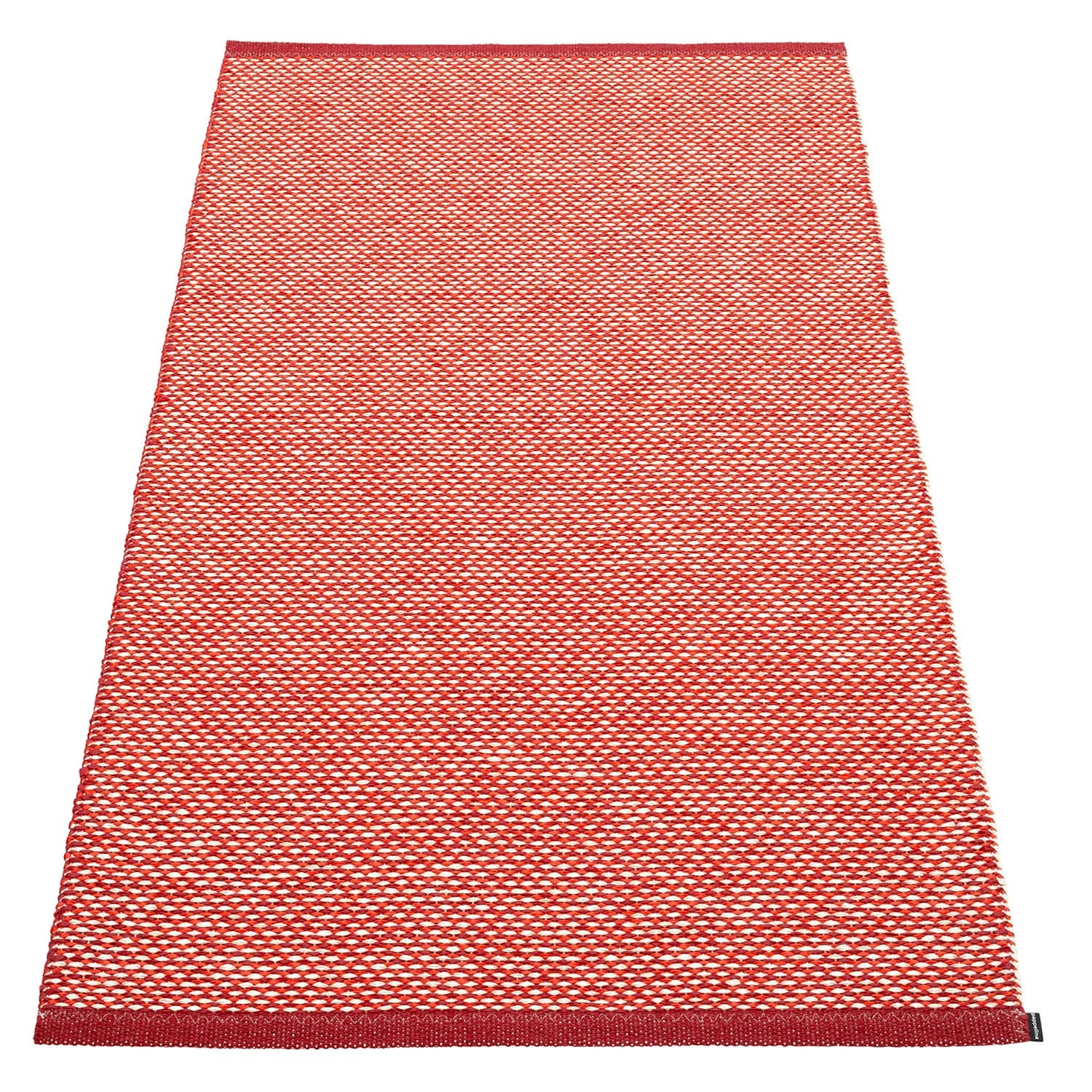 Pappelina, Effi Teppich 85x160 cm dark red