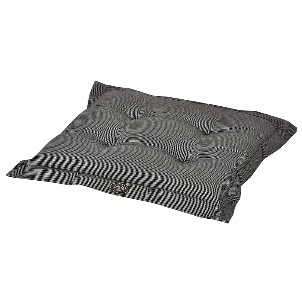 Fritab, Canyon Sitzkissen dick 42x45 cm strukturiert dralon Granit grau