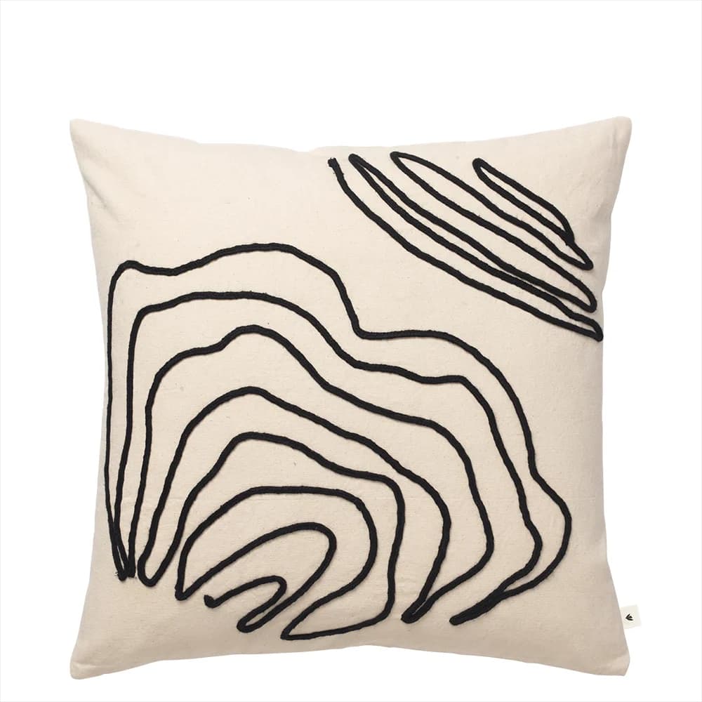 Ferm Living, Jot Kissenbezug 50x50 - Natural