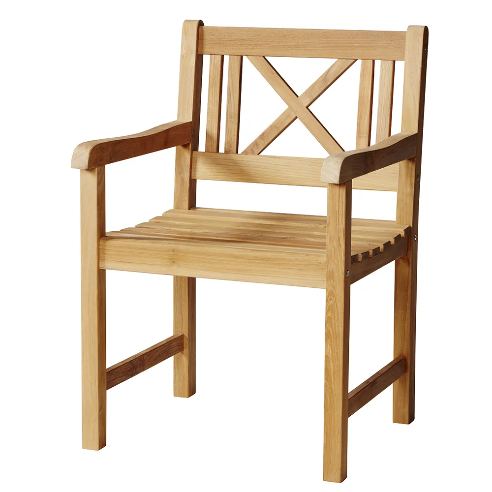 Cinas, Rosenborg sessel teak mahagoni