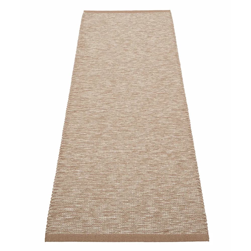 Pappelina, Sam teppich 70 x 225 cm Brown/Linen