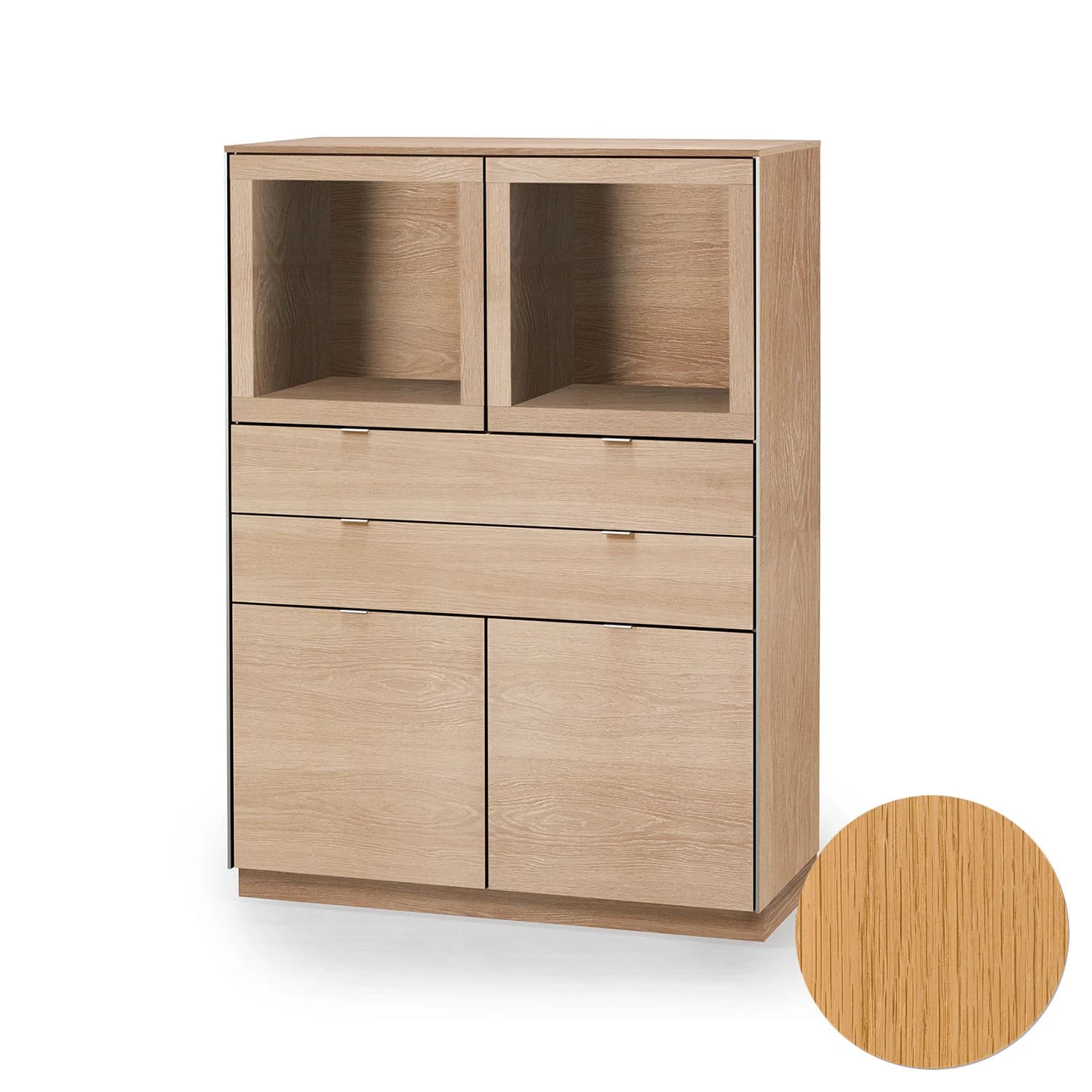 Skovby, Sm923 Vitrine Eiche Naturöl 98X44X136Cm