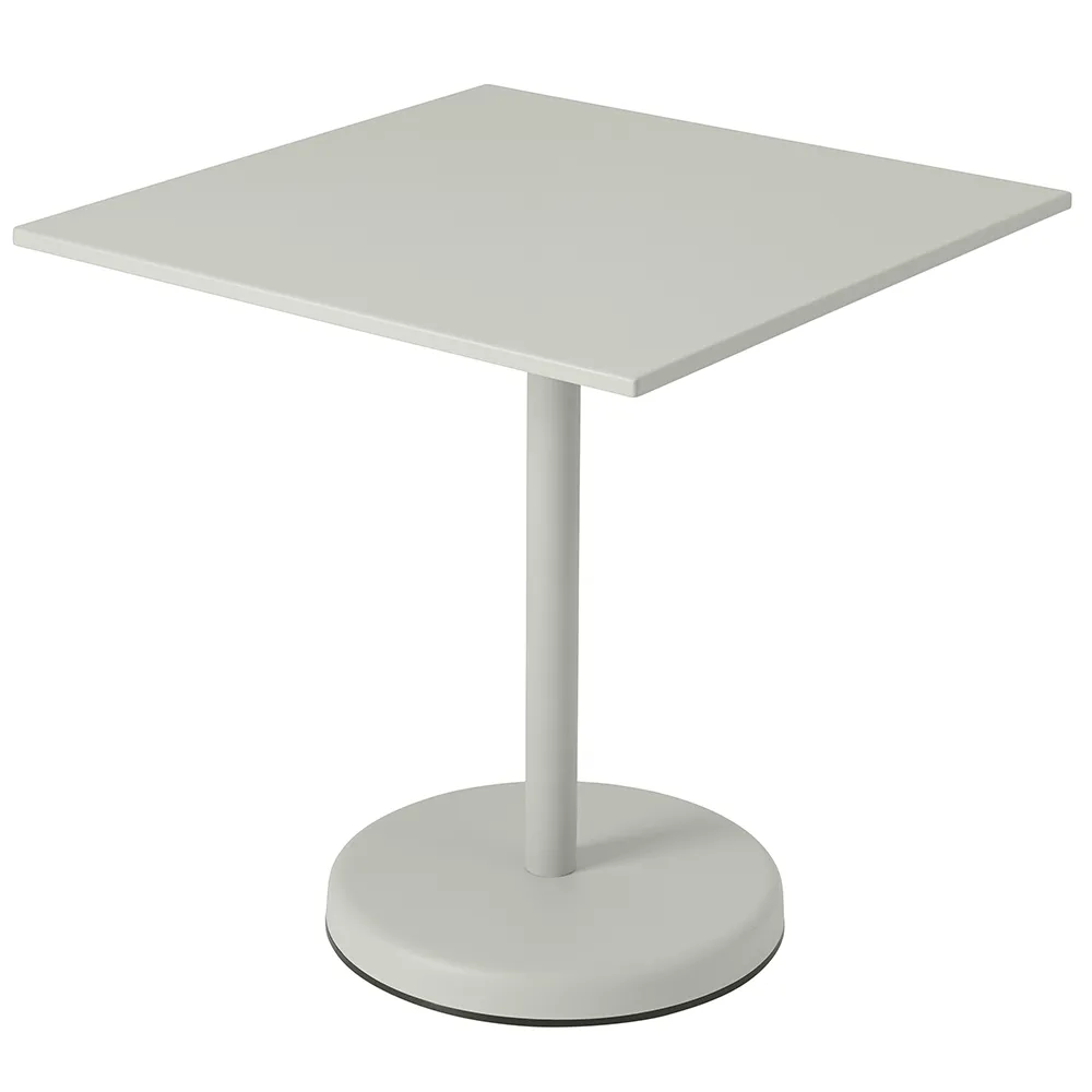 Muuto, Linear Steel Bistrotisch 70x70 cm Grey