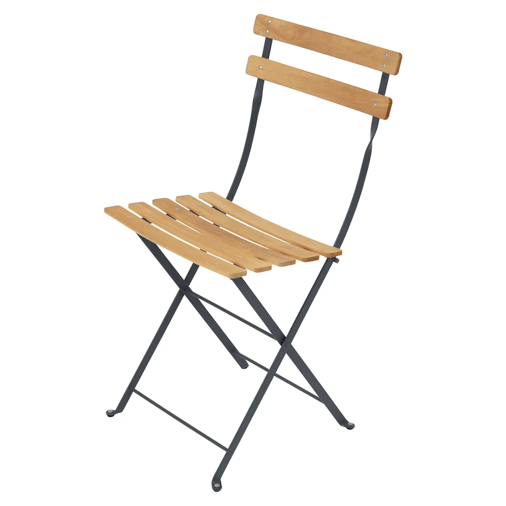Fermob, Bistro stuhl natural Anthracite