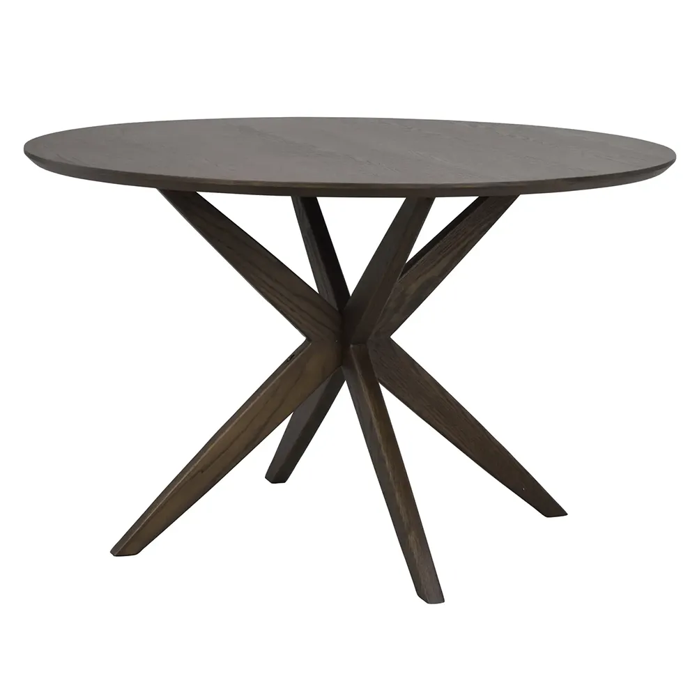 Rowico Home, Calverton Esstisch Ø120 cm braune Eiche
