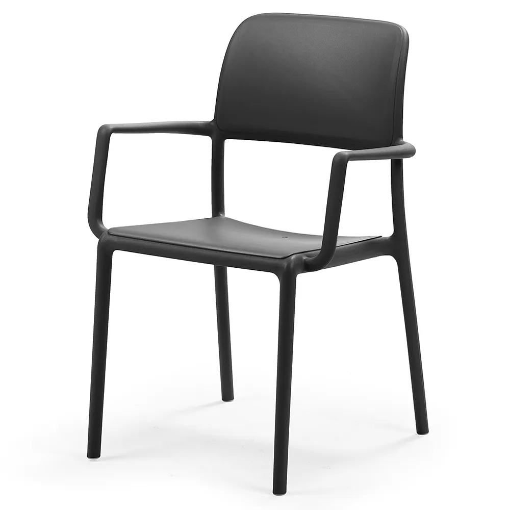 Nardi, Riva Armlehnstuhl Anthrazit