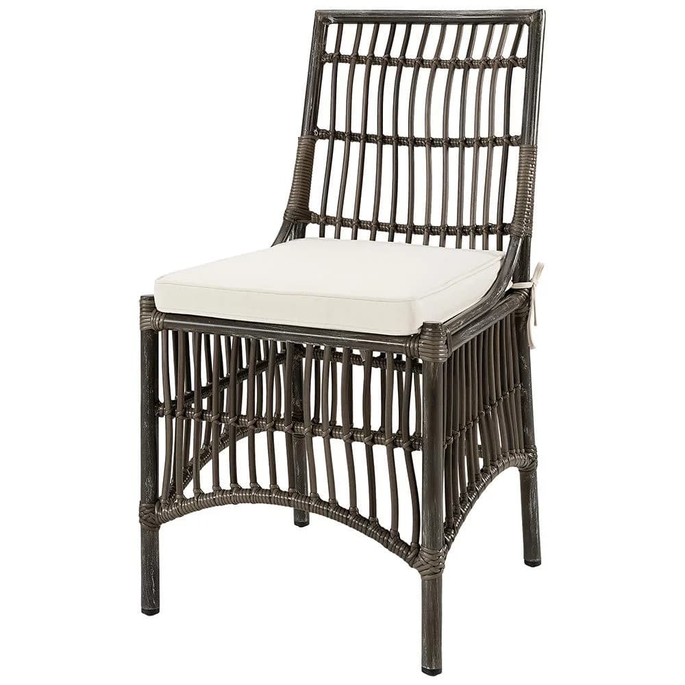 Artwood, Esszimmerstuhl Modest Rattan Grau