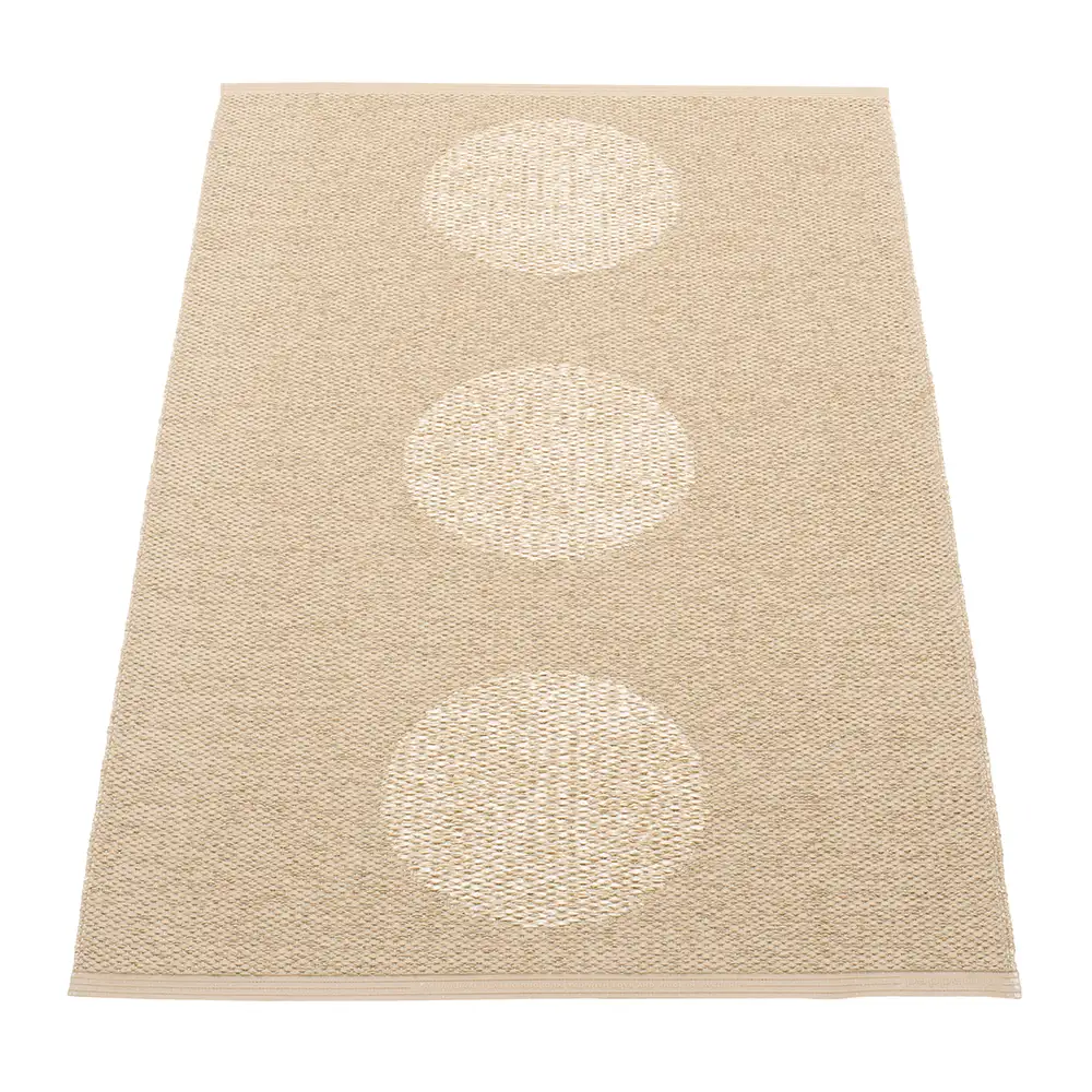 Pappelina, Vera 2.0 Teppich 70x120 cm Beige