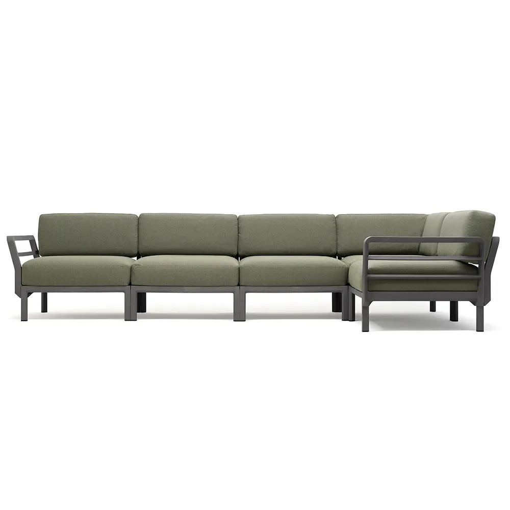 Nardi, Maximo 5 ecksofa Basalto - Timo