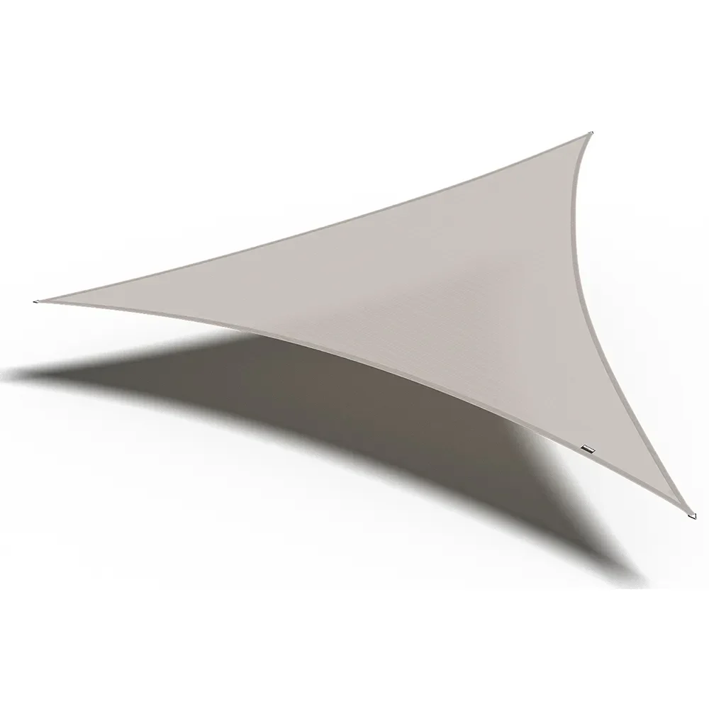 Platinum Sun & Shade, Coolfit Sonnensegel dreieckig 360 x 360 cm greige