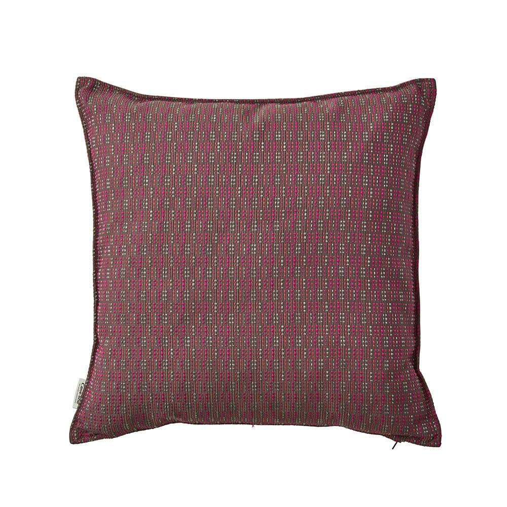 Cane-line, Stripe Ornamental Kissen 50X50 Multi Rosa