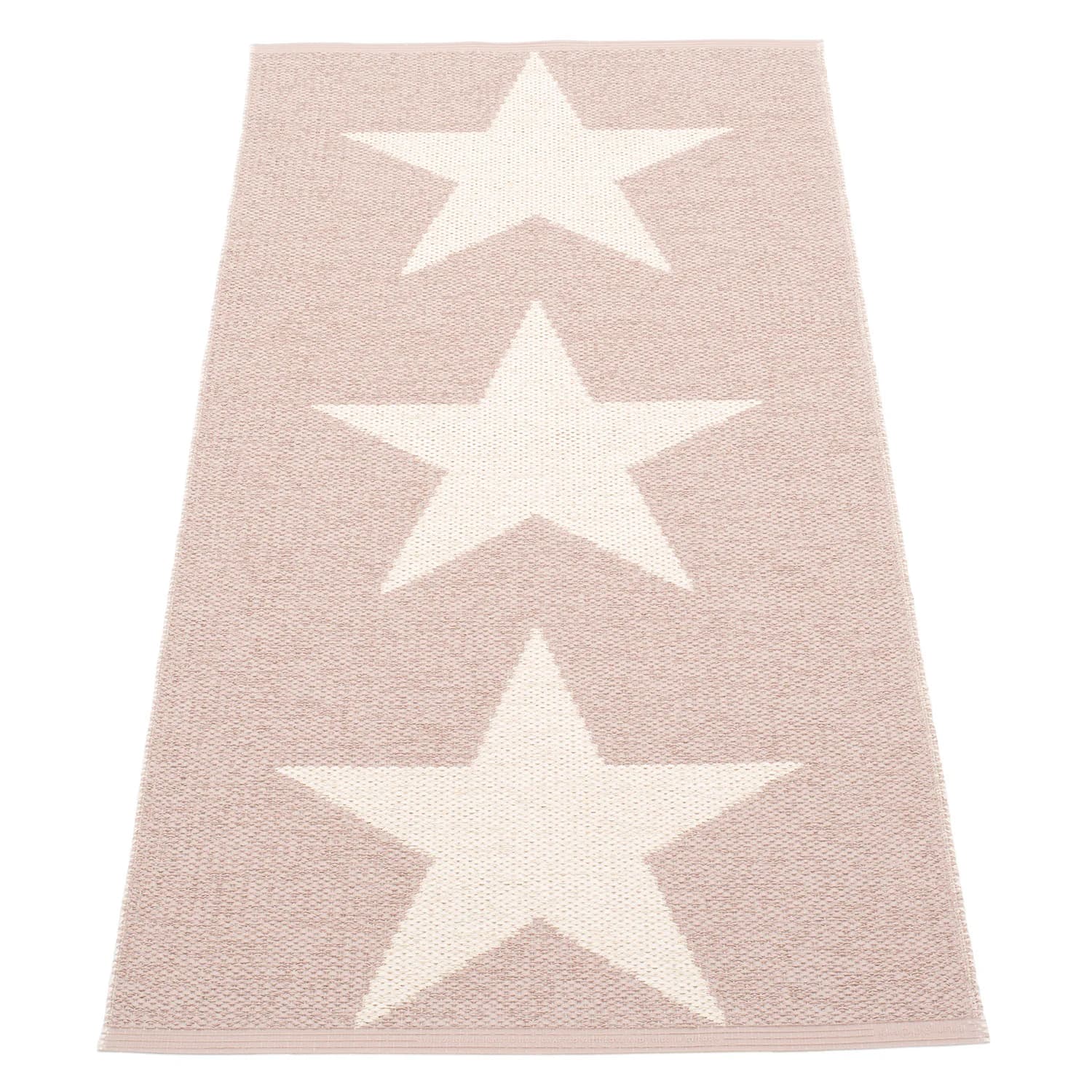 Pappelina, Viggo Teppich 70x150 cm one pale rose / vanilla