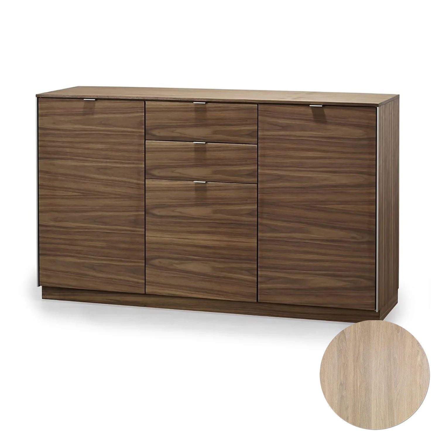 Skovby, Sm932 Anrichte Eiche Weißöl 146X44X88Cm