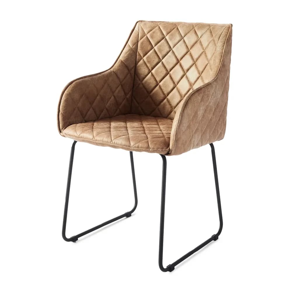 Riviera Maison, Frisco Drive Dining Armchair pellini camel