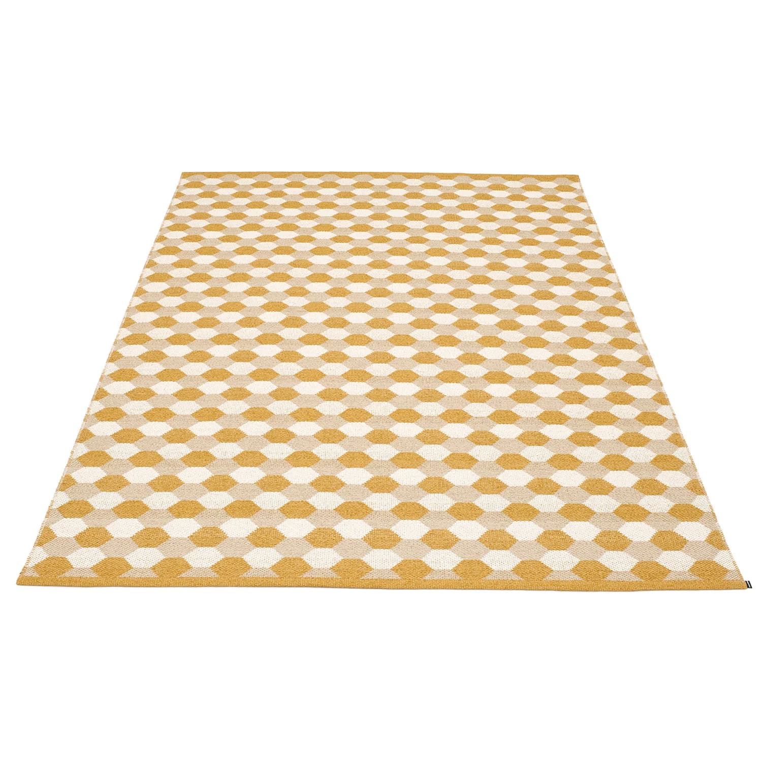 Pappelina, Dana Teppich 180x275 cm ochre / beige / vanilla