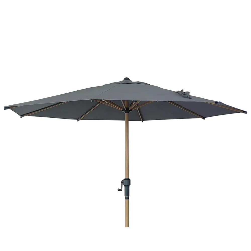 Hillerstorp, Sonnenschirm Ø300 cm Dunkelgrau