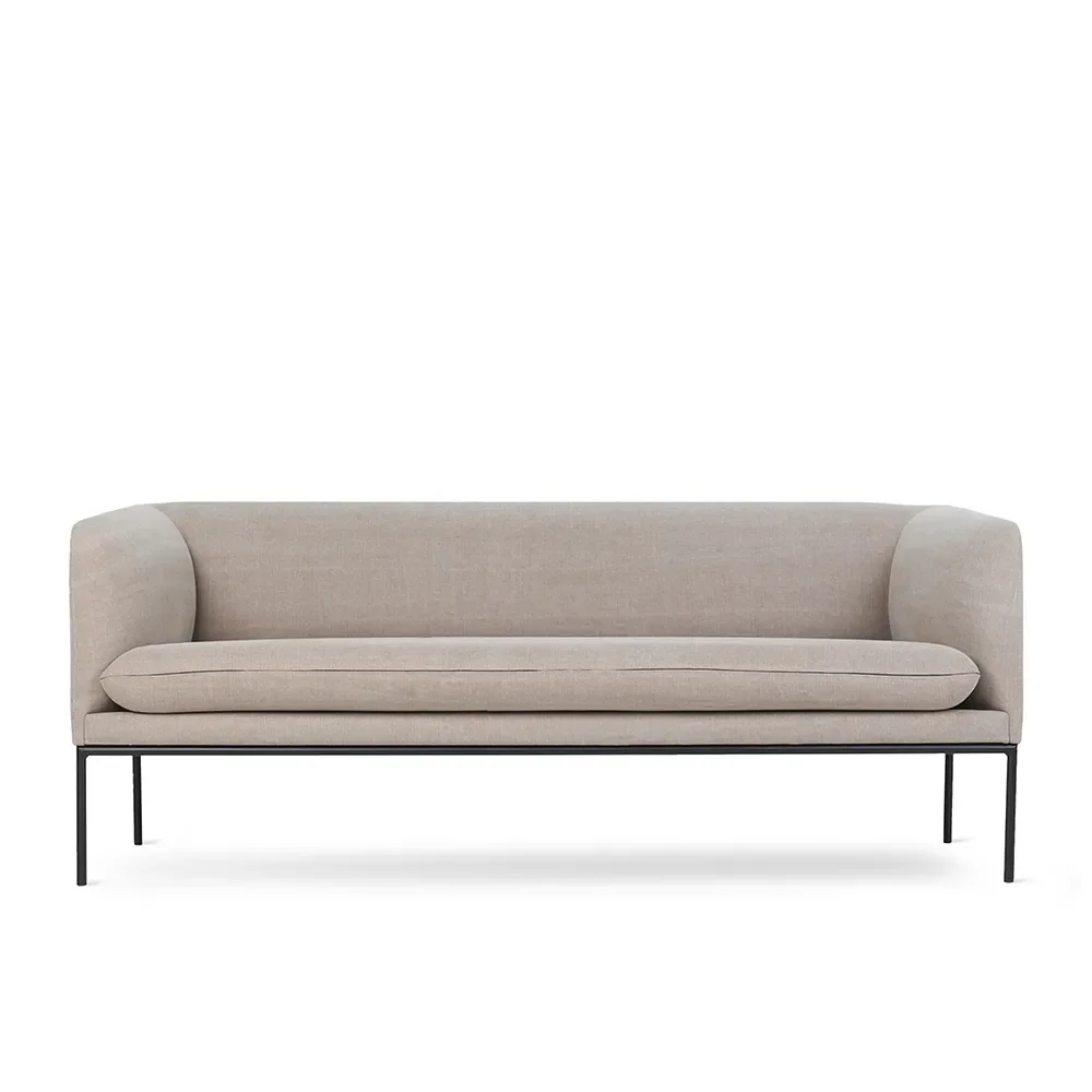 Ferm Living, Sofa 3-Sitzer Turn Cotton Linen Natural