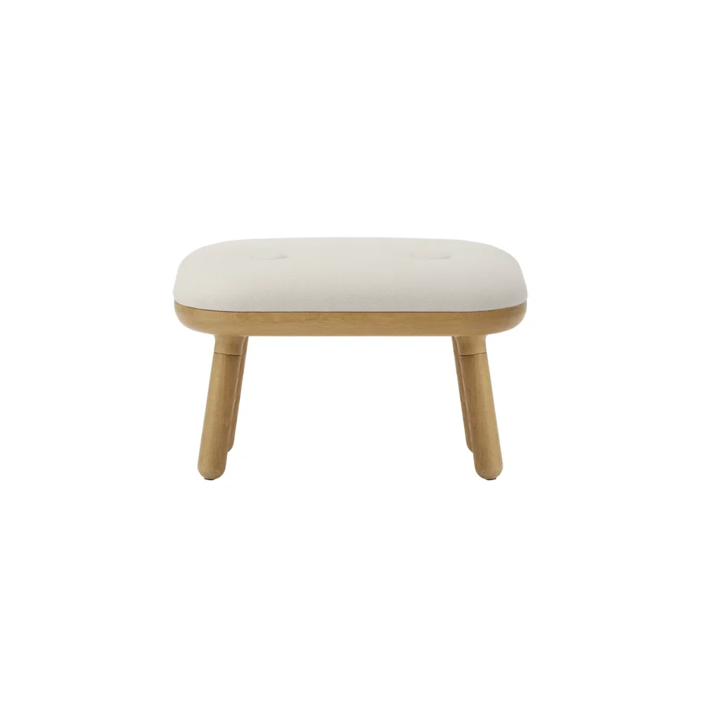 Umage, Paff Niedriger Hocker Eiche/White Sands