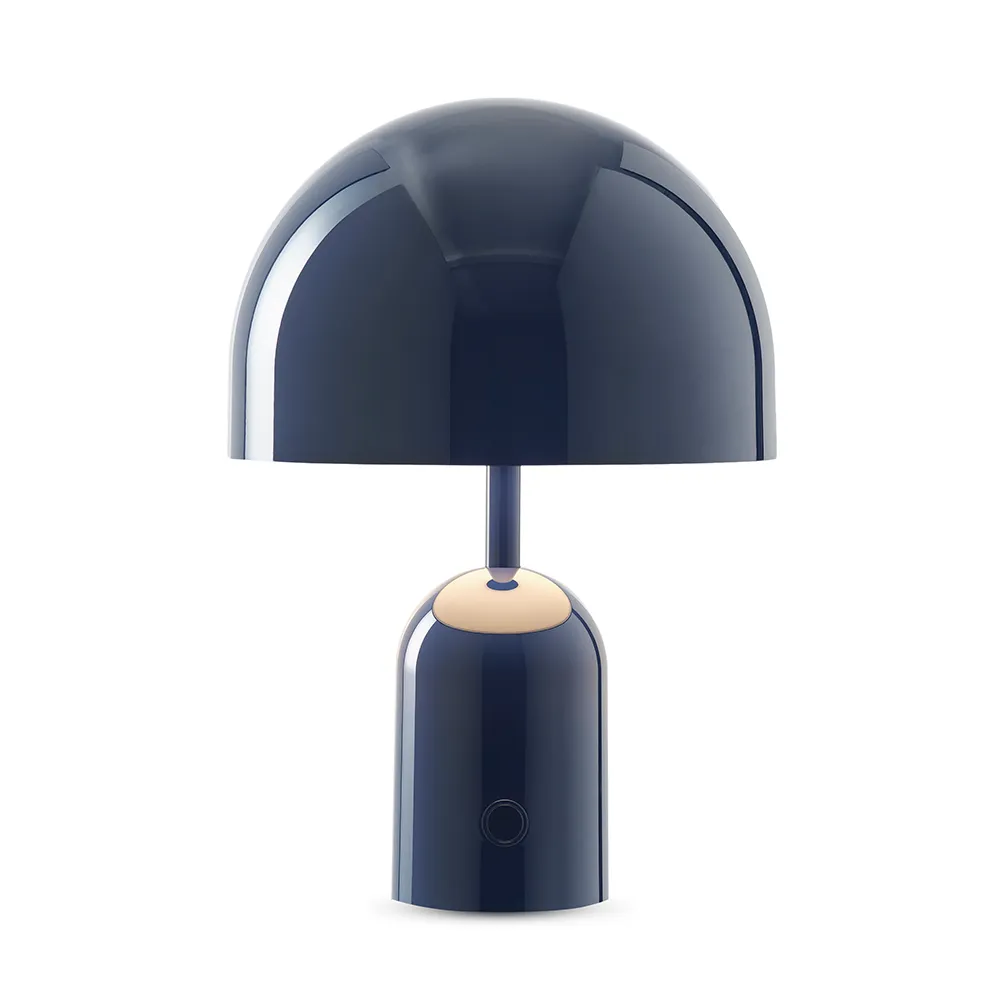 Tom Dixon - Bell Portable Tischleuchte H28 IP44 Indigo