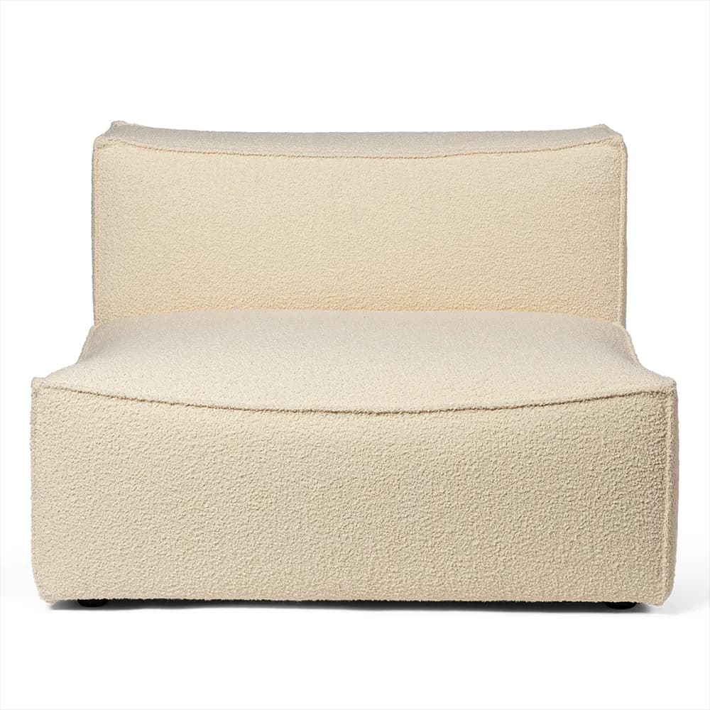 Ferm Living, Catena Sofa Center L100 - Nordic Bouclé - Off-white