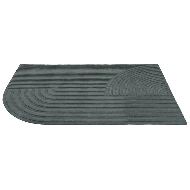 Muuto, Relevo Teppich 200 x 300 cm - Dark Green