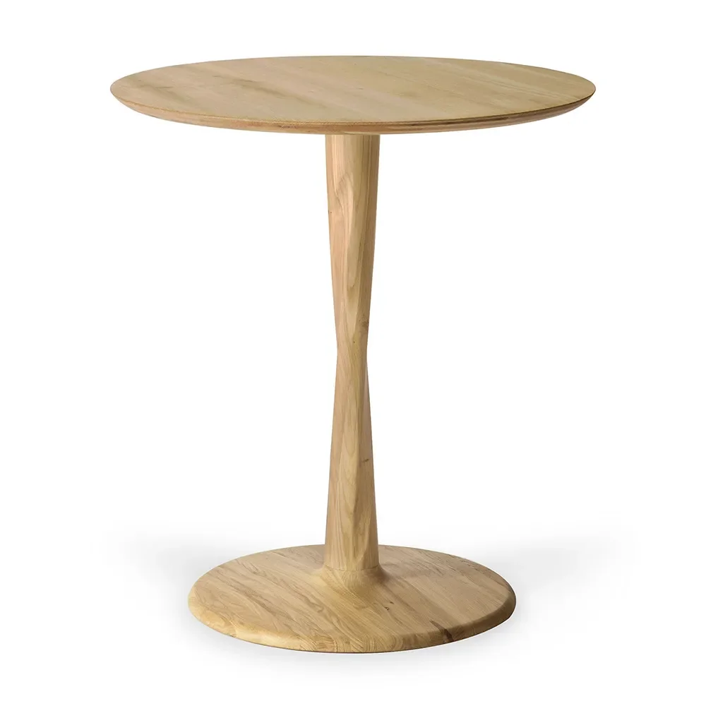 Ethnicraft, Torsion Esstisch Ø70 cm Eiche