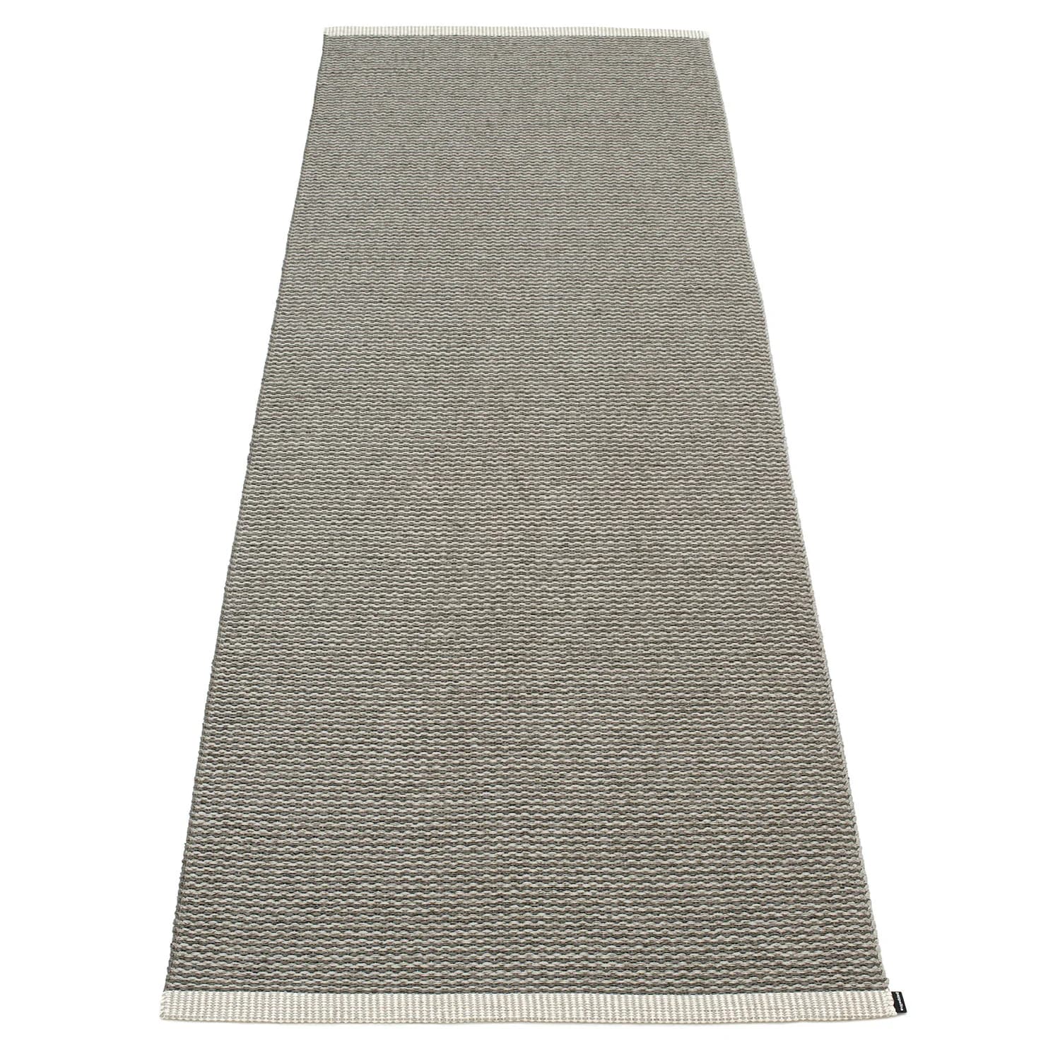 Pappelina, Mono Teppich 85x260 cm charcoal / warm grey