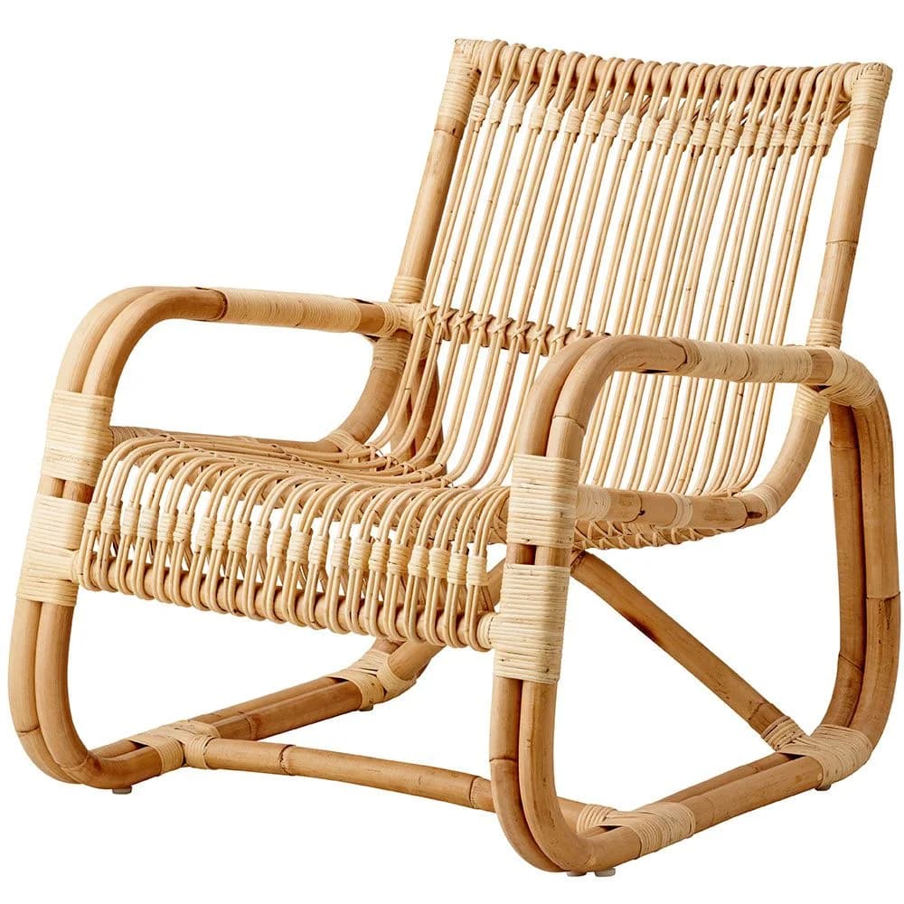 Cane-line, Curve Lounge Sessel Natural